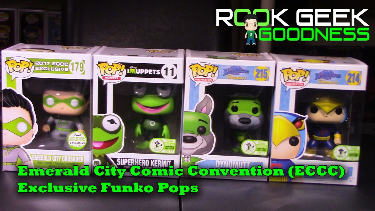 Emerald City Comic Convention (ECCC) Funko Pops