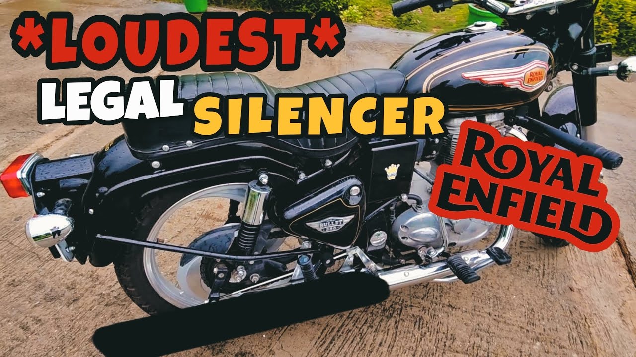 *LOUDEST* Legal Silencer for Royal Enfield || Stock Replica Silencer || No Challlan ❌