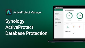 ActiveProtect: Database Protection | Synology