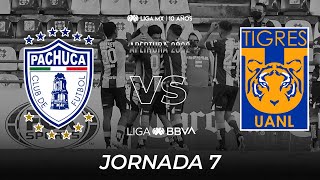 Resumen Y Es Pachuca Vs Tigres Liga Bbva Mx Apertura 2022 - Jornada 7