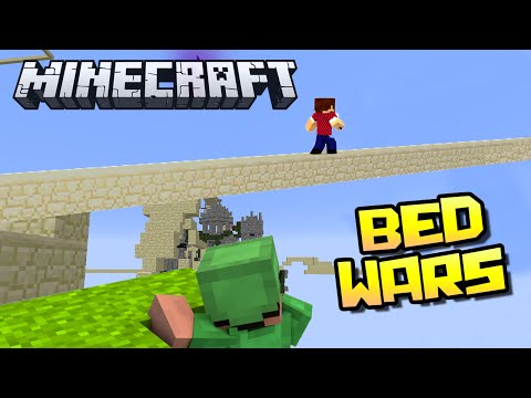 Видео: ЗЕЛЁНЫЙ ИГРАЕТ В ПРЯТКИ - Minecraft Bed Wars (Mini-Game)