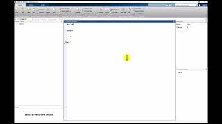 Introduction to Matlab Environment - 01
