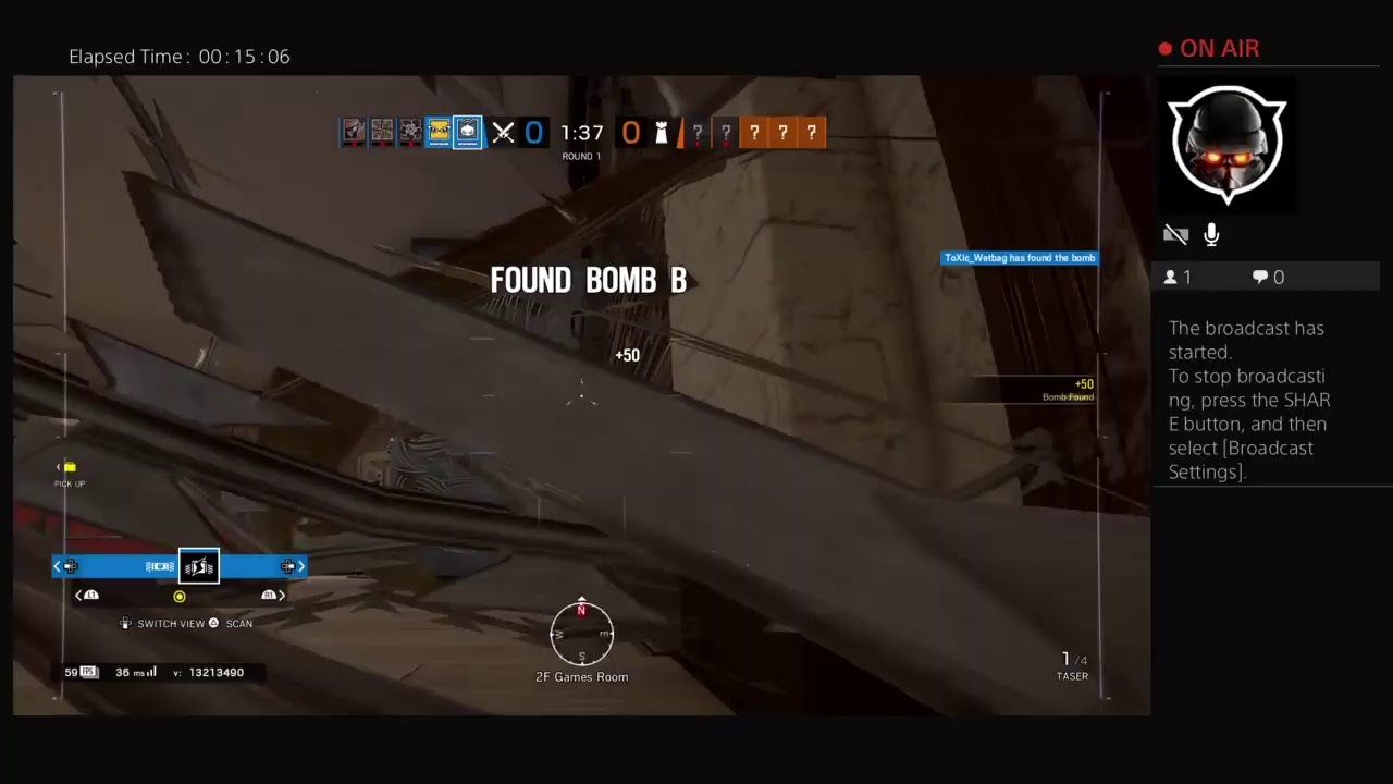 Razor Shell Bomb R6 Rainbow six rank bomb - YouTube
