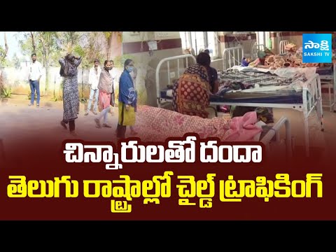 Child Trafficking Gang Busted in AP and Telangana | Miyapur Kukatpally | Sakshi TV - SAKSHITV