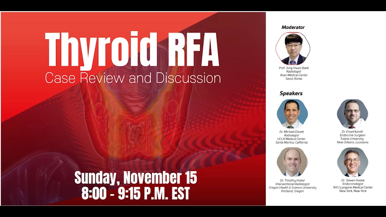 TaeWoong Medical USA: Thyroid RFA case review USA(2020)