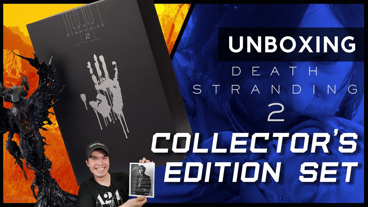 Death Stranding 2: On the Beach 2 Collector's Edition Unboxing