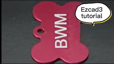 Ezcad3 tutorial how to mark letters by 2.5D fiber laser