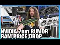 HW News - NVIDIA Considering 7nm RTX GPUs, RAM Price Down-Trend, ASUS Gundam PC Parts