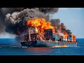 3 Minutes Ago: Ukrainian Missile Launch DESTROYS Russian Cargo Ship Carrying 2,000 Tons of Ammunitio