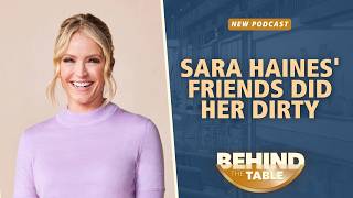 Sara Haines' Friends Did Her Dirty | Behind The Table