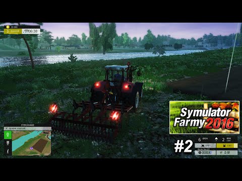 Symulator Farmy 2016 - Yağmurlu Havada Tarla Sürmek (Farm Expert 2017)