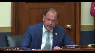 February 29, 2024 - Rep. Barr's Remarks in Financial Services Committee Markup