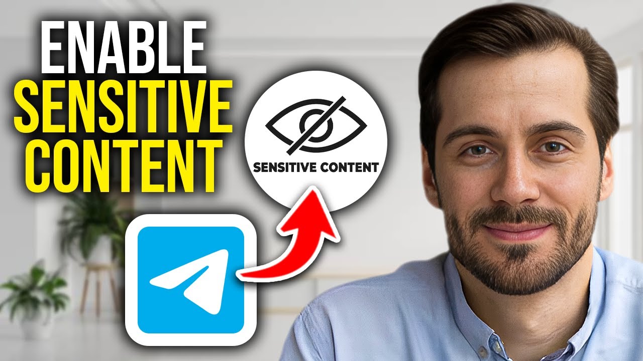 Как включить деликатный контент в Telegram