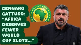 2026 World Cup: Italian head coach Gennaro Gattuso can't stomach the format