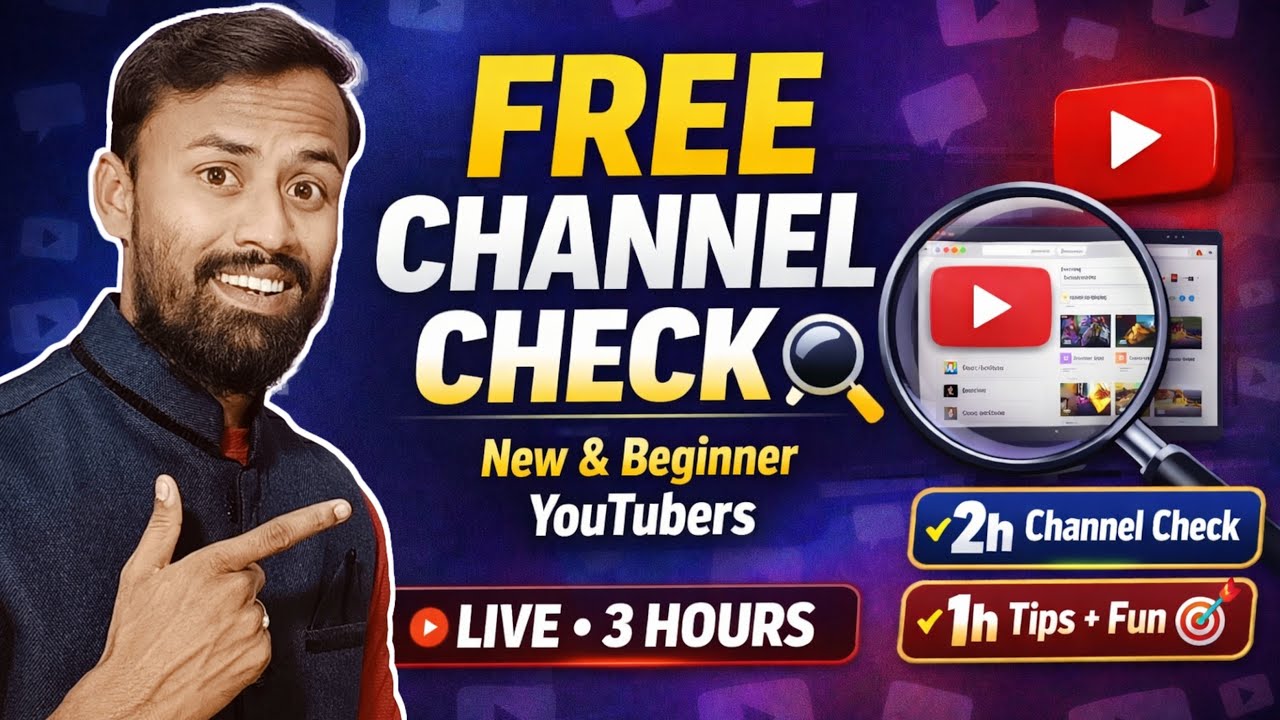 🔥 Live Channel Review | Organic Promotion Tips | Grow Your YouTube Fast