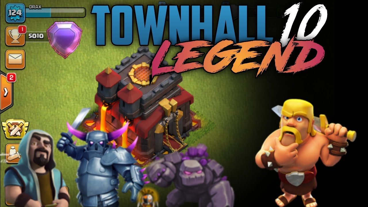 Best Th10 Legend League Attacks [Clash of Clans]