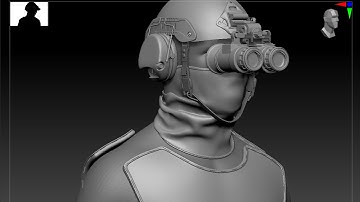 zBrush - Add Details Along an Edge Loop (Frame Mesh)