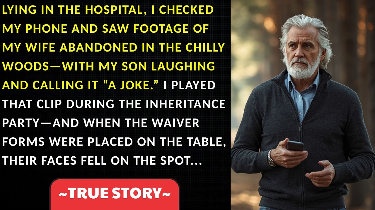 While I Was On A Hospital Bed, My Son And His Wife Left My Wife In The Forest— Siad “Just A Joke.”