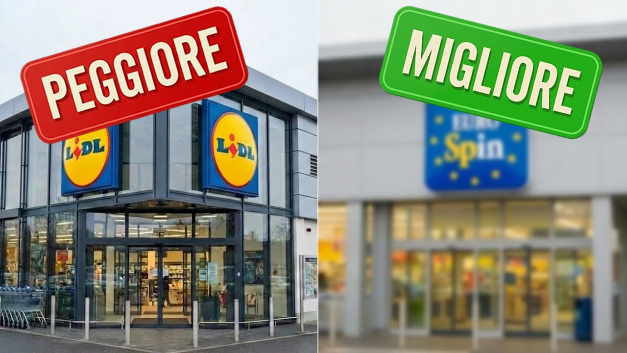 I 5 PEGGIORI Supermercati in cui NON fare MAI la Spesa (ma 2 sono Ottimi)