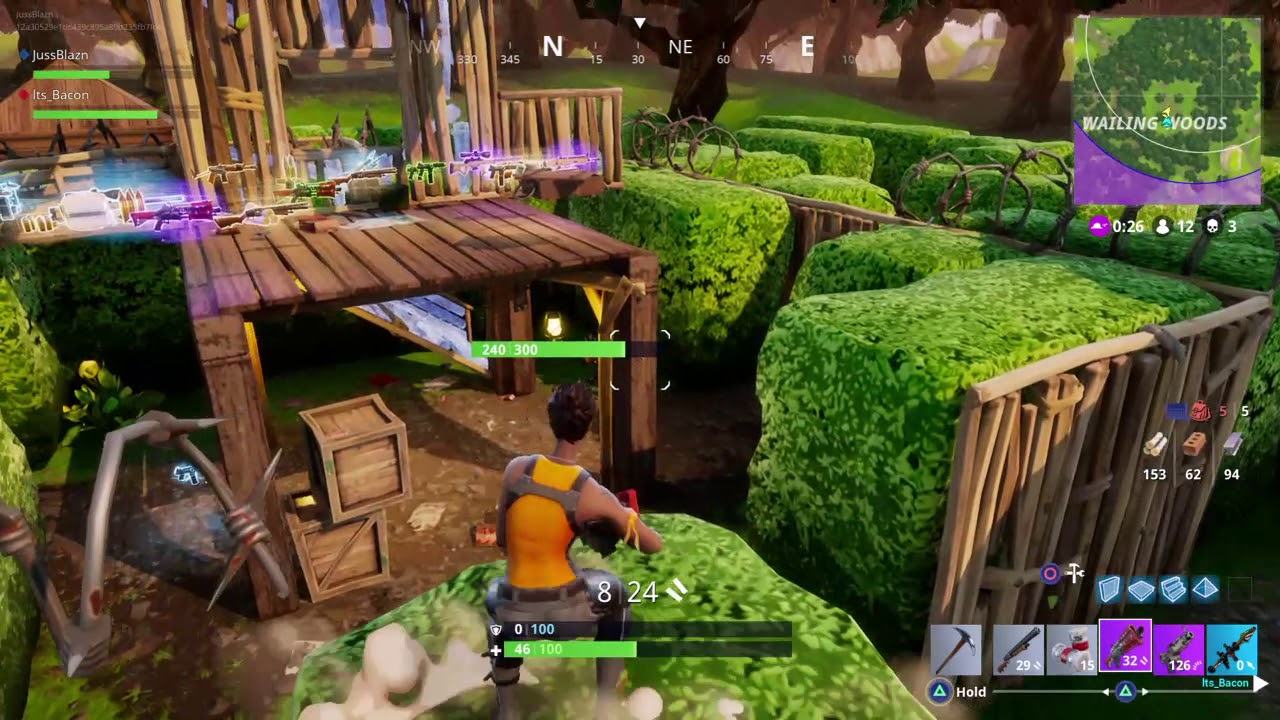 Bacon and Blazn Fortnite Battle Royale Win