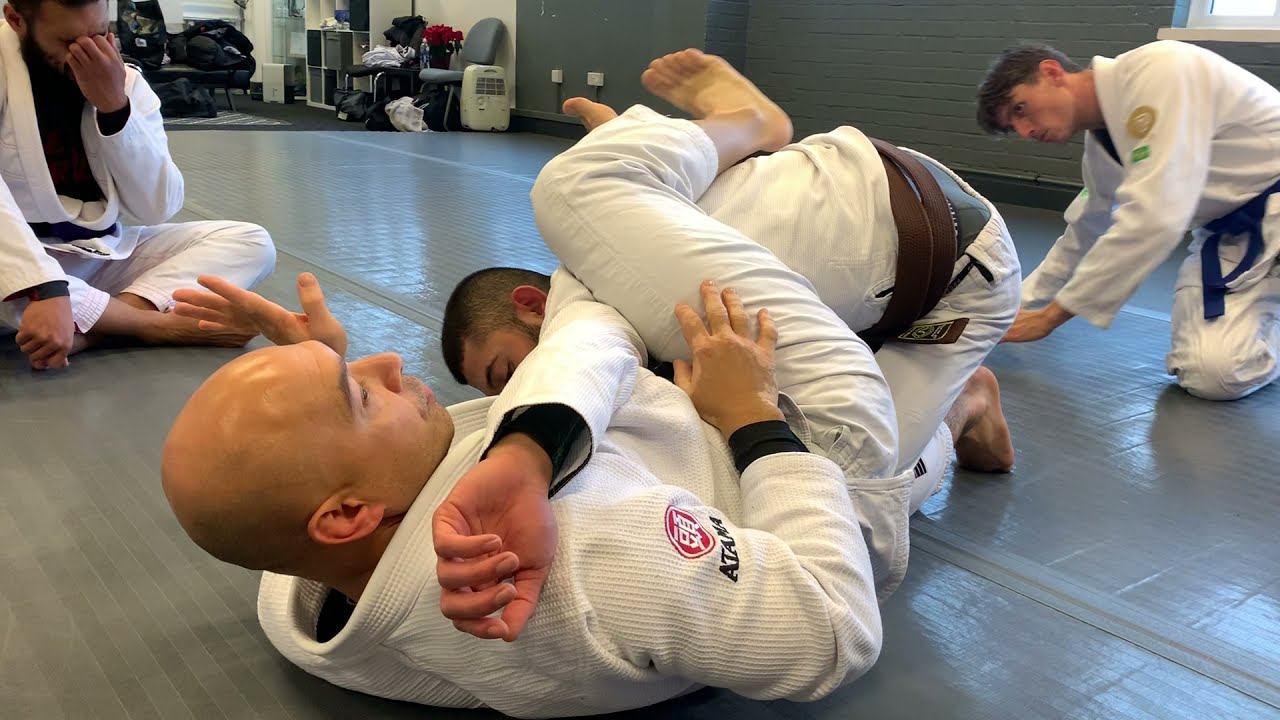 Countering the Double under guard pass.