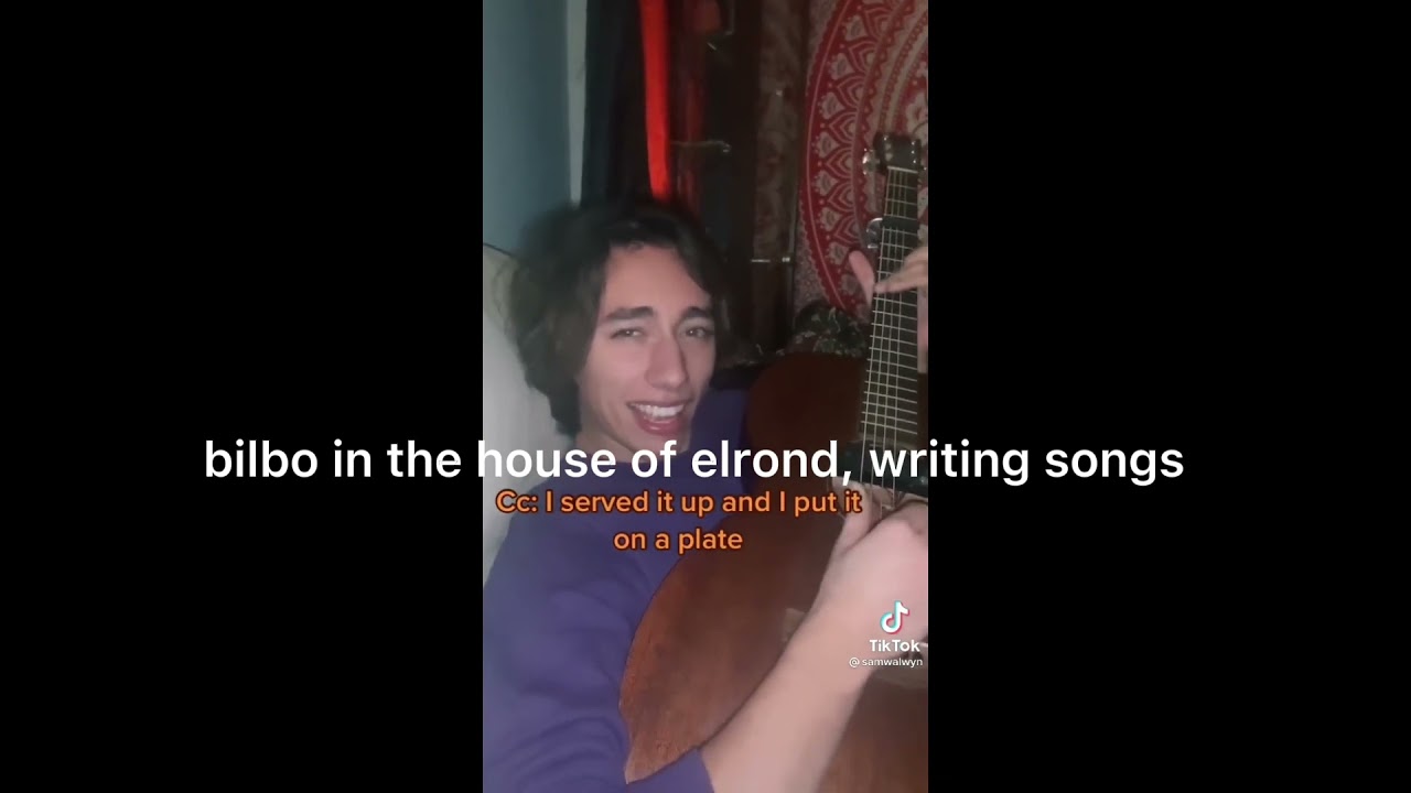 LOTR and The Hobbit characters as tiktoks pt. 2