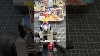HG Barbatos Lupus Rex Progress #gundam #gundamcommunity #gunpla #gunplacommuntiy #gundambuilder