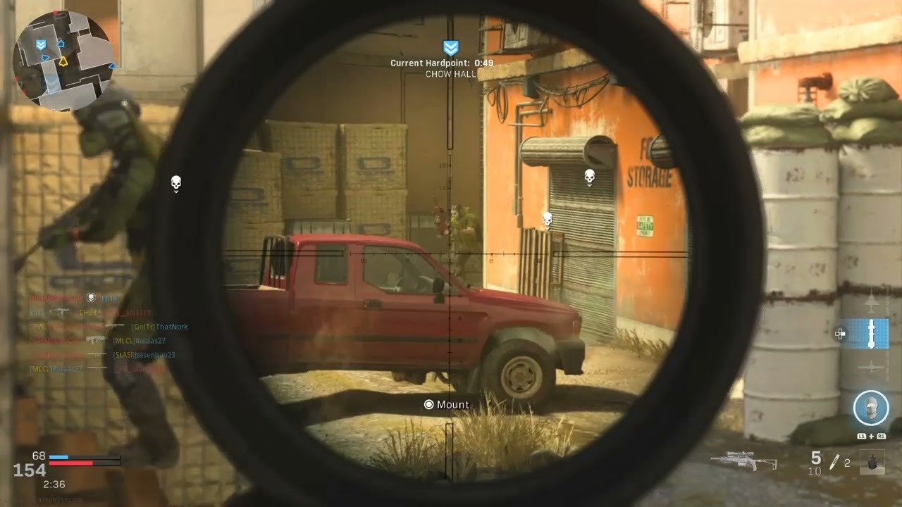 Modern warfare non commentary gameplay - Al-Raab air base