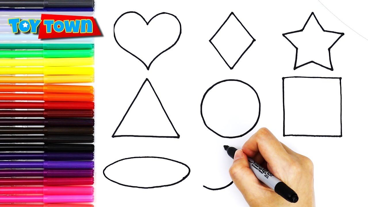 How To Draw Shapes For Kids