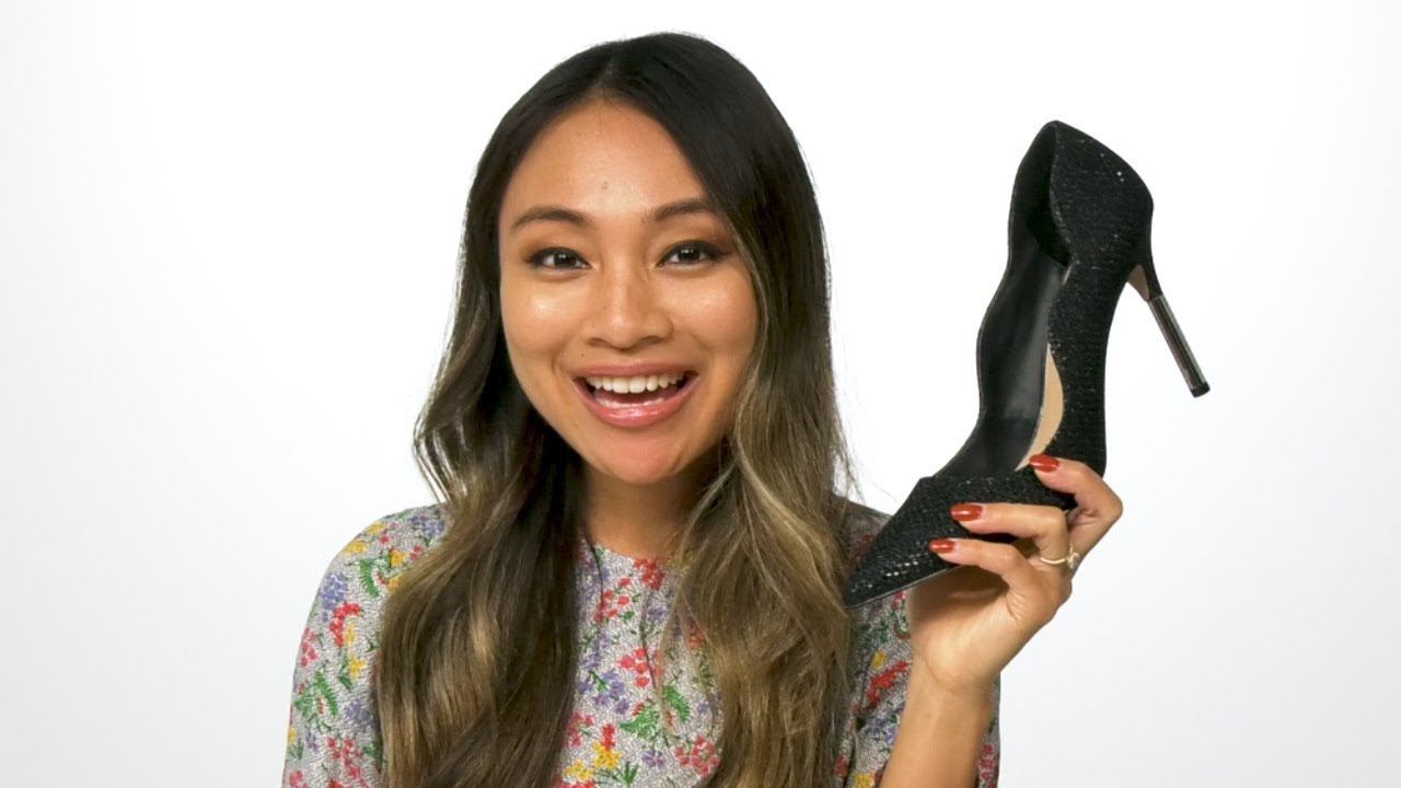 badgley mischka glitter shoes