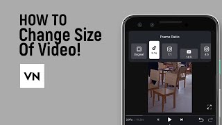How to Change Size of Video in VN Editor app [easy] screenshot 4