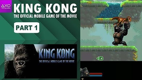 Adventure game on Skull island | King kong:The Official Game of the Movie |Java game (Part 1)
