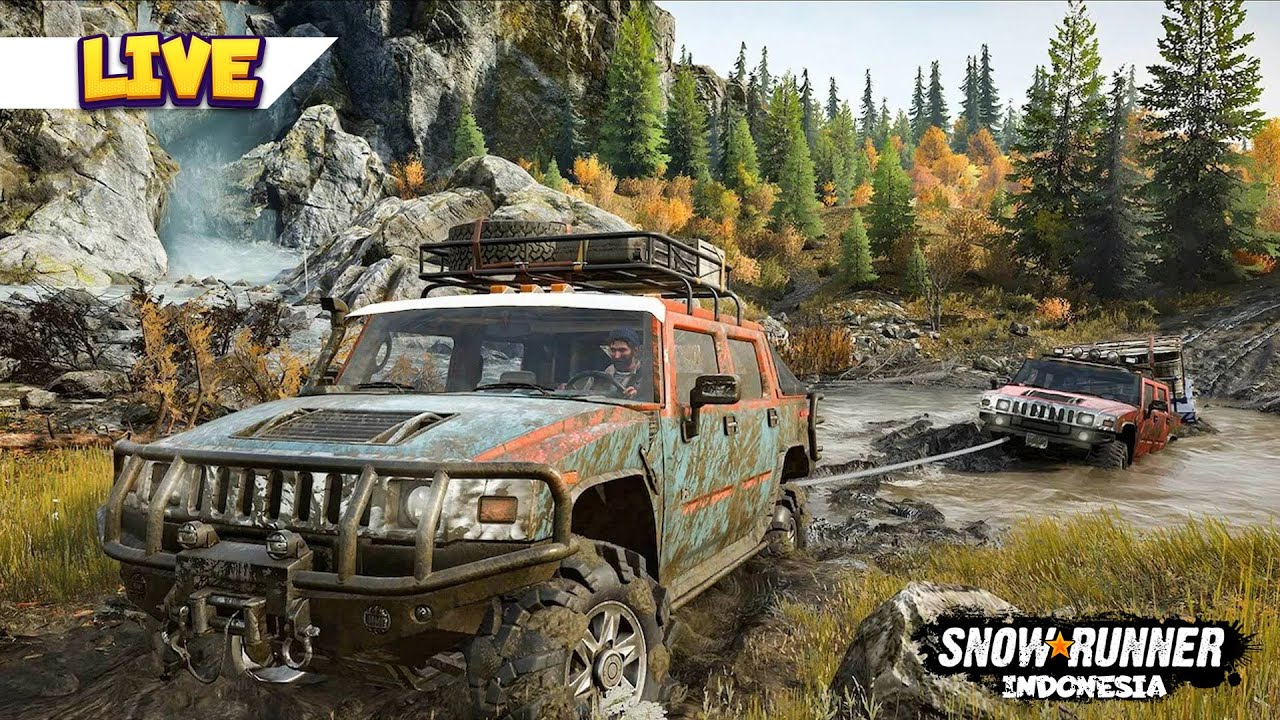 🔴LIVE SnowRunner - Lanjut MAP DON!