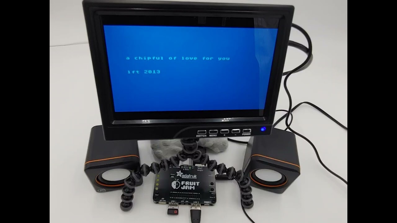 C64 Emulator | MCUME Emulators on Fruit Jam | Adafruit Learning System