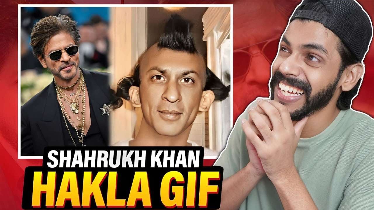 SHAHRUKH KHAN VIRAL HAKLA GIF MEMES 😂