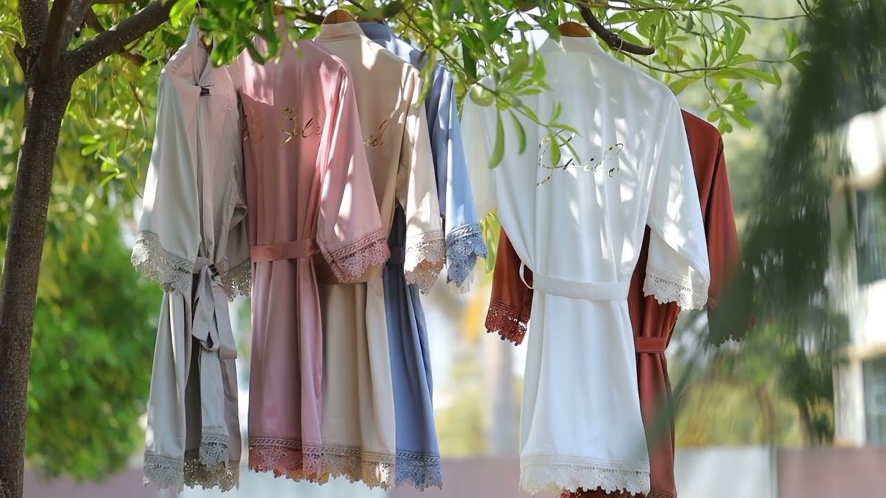 Getting Ready Robes, Wedding Robes, Personalized Gifts, Personalized Robes, Robes For Women