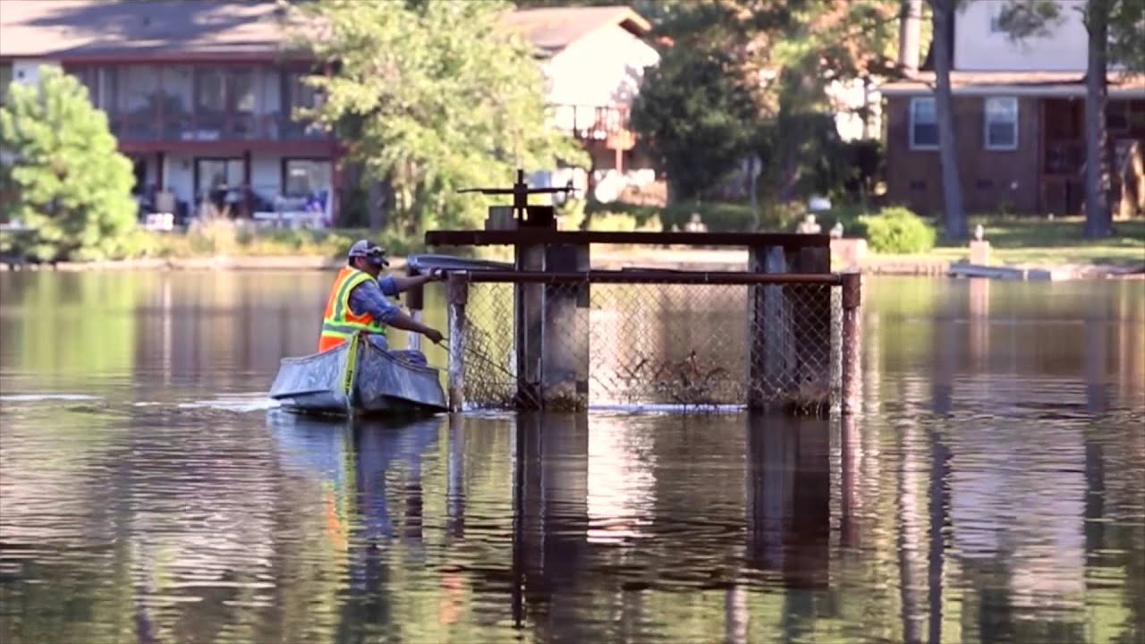 Lowering Windsor Lake YouTube