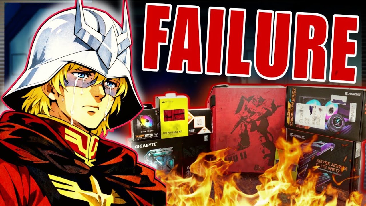 This PC Build Was a Failure...Untill It Wasn't | Ryzen 7 9800X3D + RX 9070 XT