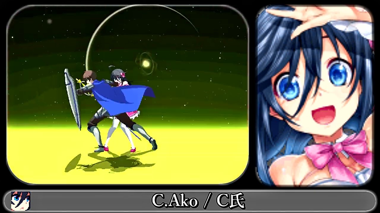 MUGEN】C.Ako【ネトゲの嫁は女の子じゃないと思った？ / 玉置亜子