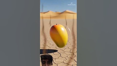 horse saved the mango tree from drying up by watering it😭#ai​ #tree​ #save​ #horse​