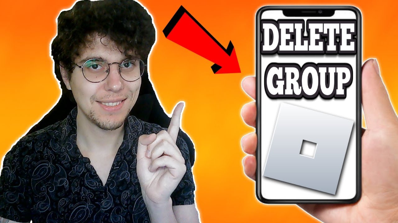 How To Delete Roblox Group Mobile YouTube 