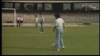 Maradona's first time in San Paolo stadium
