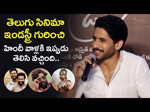 Naga Chaitanya Superb Reply To Media Questions About South Films Domination In Bollywood - IGTELUGU