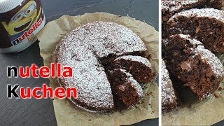 Baking Nutella Cakes  Make Your Own Nutella Cake In 10 Minutes easy U0026 Quick