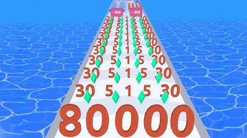 Merge Master : Number Run - Number Master Gameplay Walkthrough Android iOS Part 3