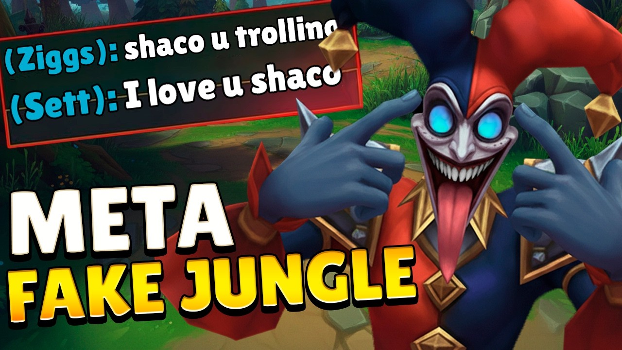 Dejé sin jungla al rival en el Minuto 2: El peor castigo posible... (Shaco Support Invade) 🤡