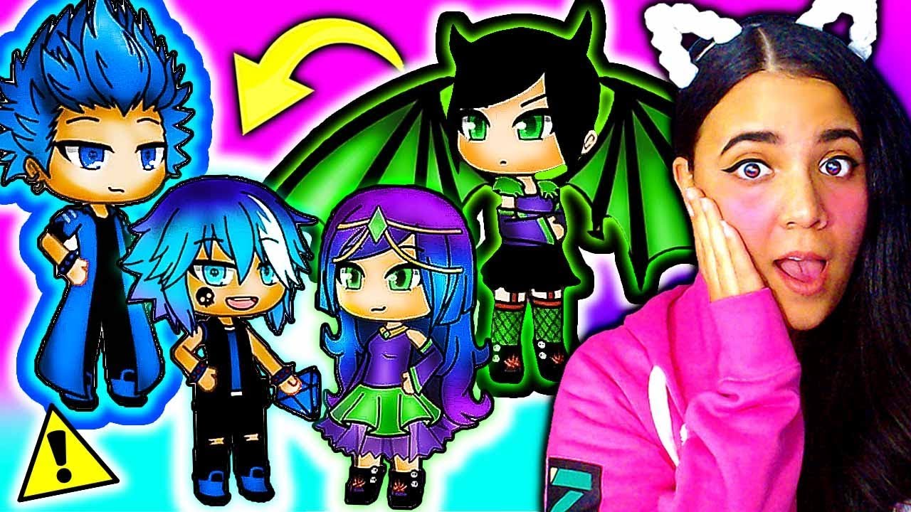 HADES SON 💎🔥 Descendants 3 Gacha Life Mini Movie Story Reaction