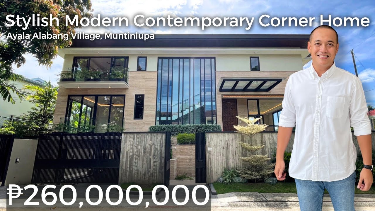 House Tour 395 | For Sale: Stylish Corner House and Lot in Ayala Alabang Village, Muntinlupa