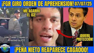 JULIO CÉSAR CHAVEZ JR 40 AÑOS AL BOTE! FGR LO CAZA. APARECEN PRUEBAS MADRW CONTRA PEÑA NIETO