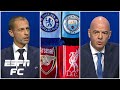 ‘Either you are in, or you are out!’ Infantino and Ceferin condemn European Super League | ESPN FC